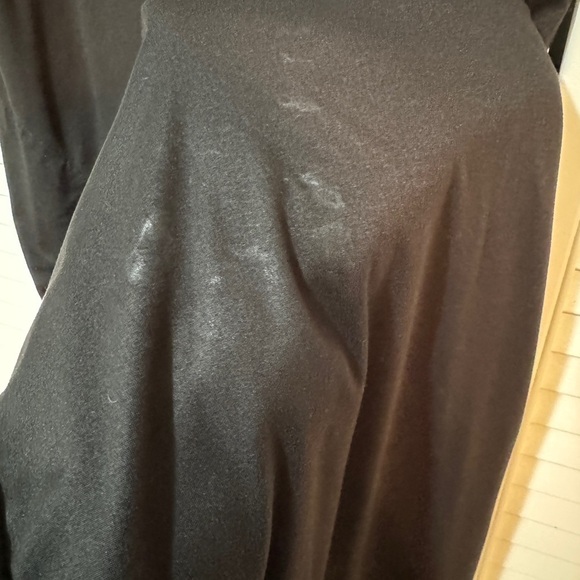 Cuddl Duds Tall Flexwear V-Neck Wide Leg Jumpsuit Size Large TALL Black A373508 - Picture 4 of 11